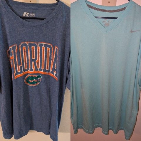 (2) Men's Shirts 2XL & 3XL For $5 Total