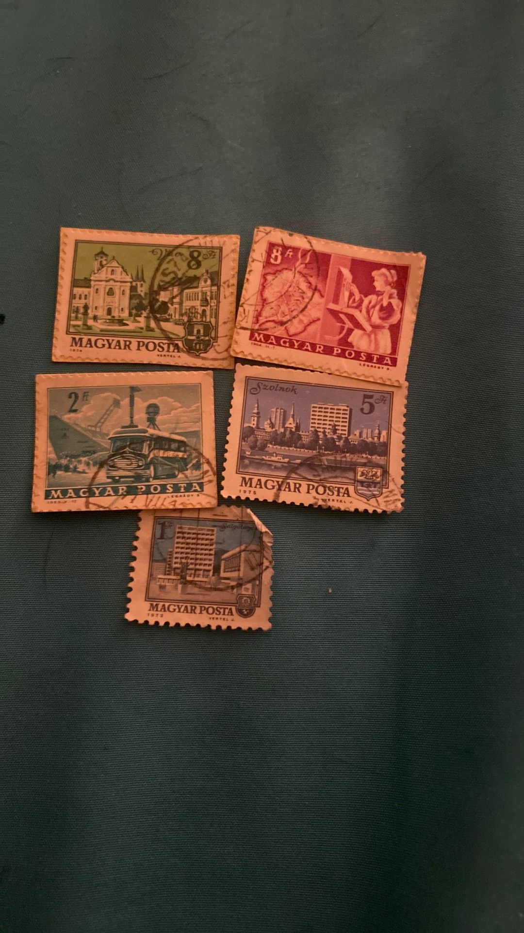 Hungarian Postage Stamps 