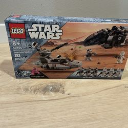 LEGO Imperial Dropship Vs Rebel Scout Speeder