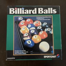 Mini Pool Table Balls 