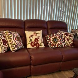 Lazboy Power recliner Leather Sofa For Sale