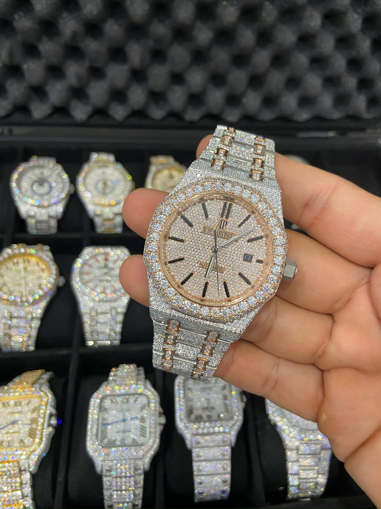 moissanite Vvs watches