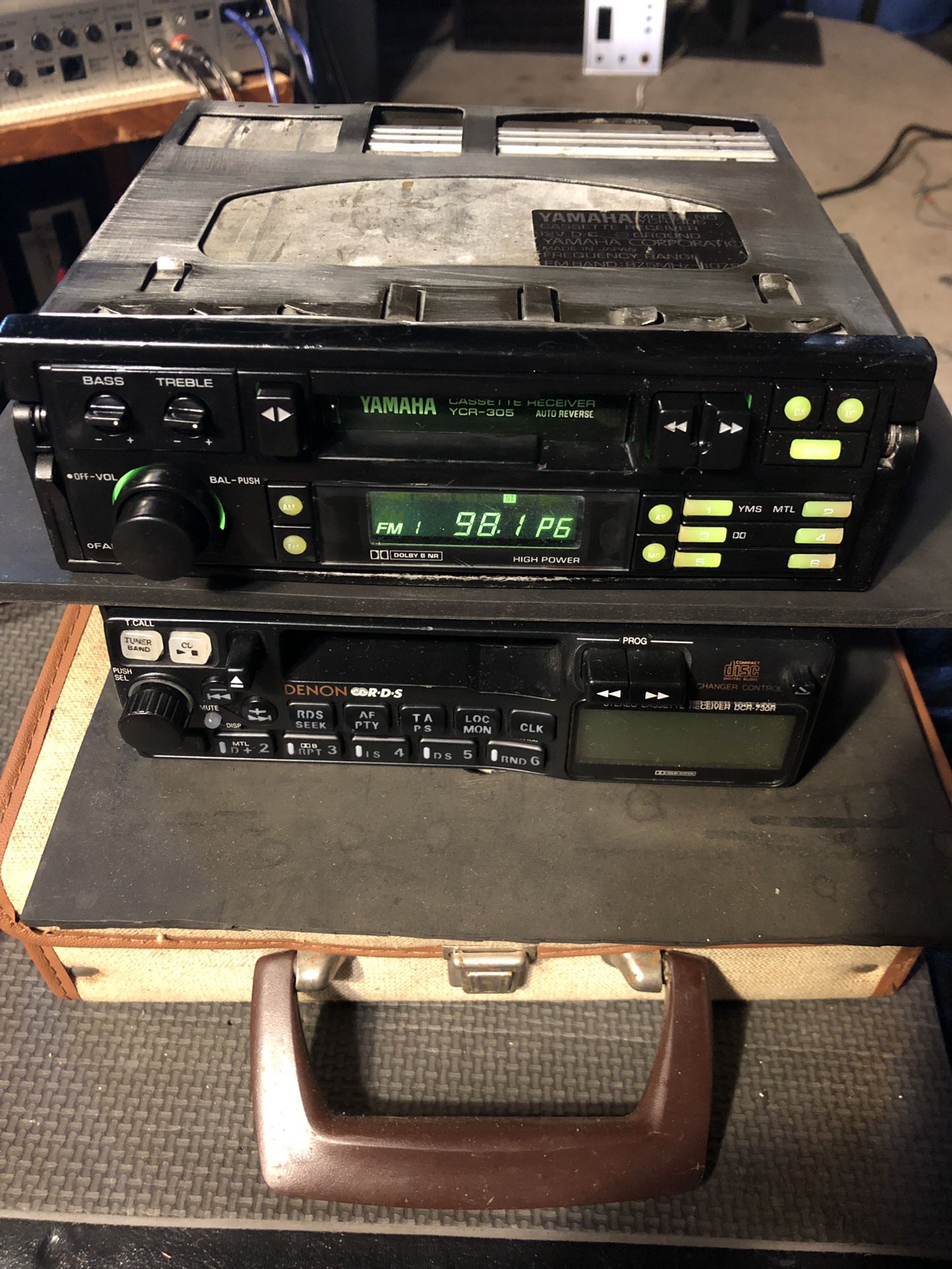Yamaha ycr-305 cassette deck head unit