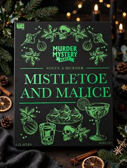 Murder Mystery Party Game — Mistletoe and Malice