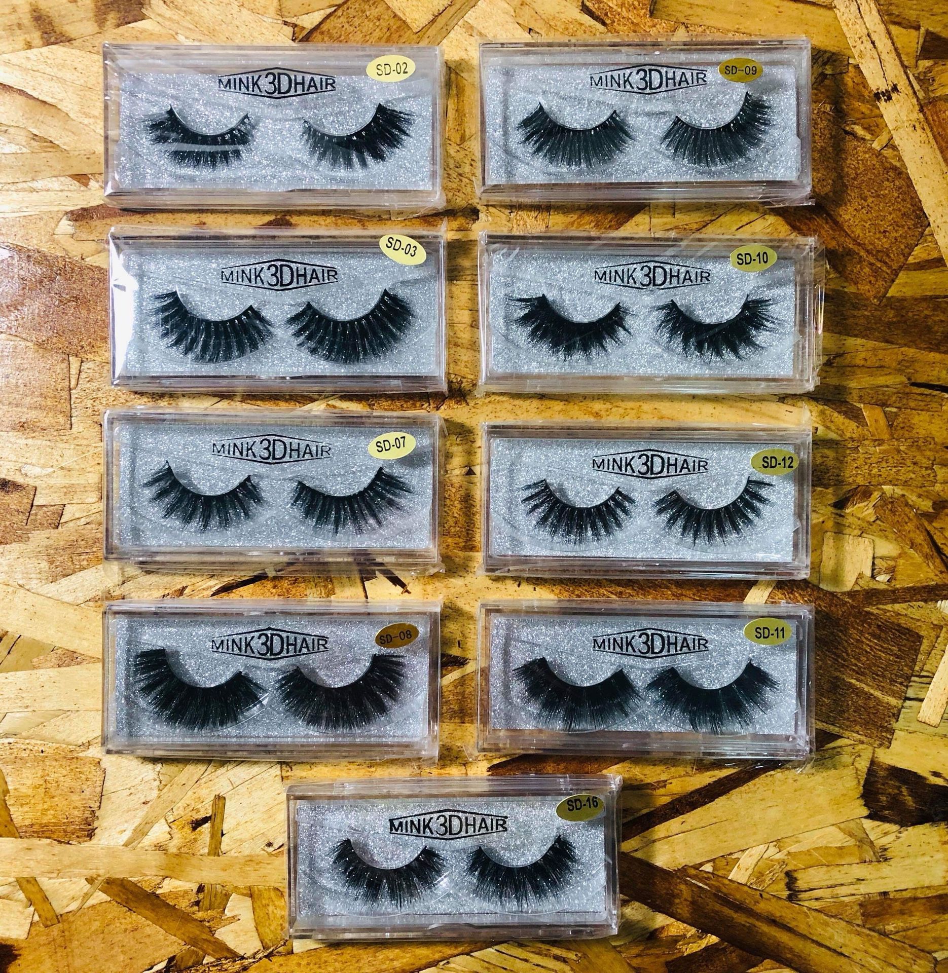 Beautiful 3D lashes