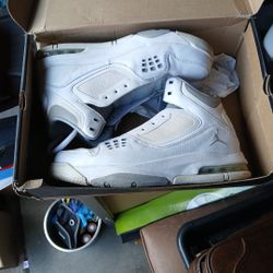 Brand New All White Jordan's (8.5)