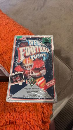 1991 Upper Deck Football Card Box Find The Joe Montana 36 Packs Factory Sealed
