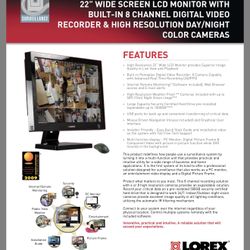 Lorex L22WD1600501 **monitor only**