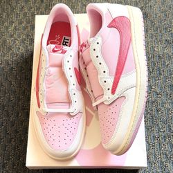 Jordan 1 Retro Low OG SP “Travis Scott Sail Tropical Pink”