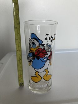 Disney Donald Duck Huey Dewey Louie Glass