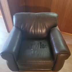 Free Faux Leather Chair