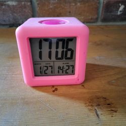Pink Alarm Clock