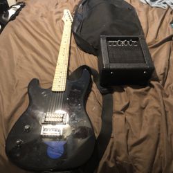 Electric Guitar With Everything 