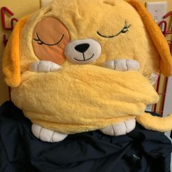 Happy Nappers Yellow & White Roll Up sleeping Bag 