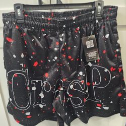 NWT Crispy NYC Shorts Paint Splatter Mens XL with strings and deep pockets

Pick up 77095 near Telge /West