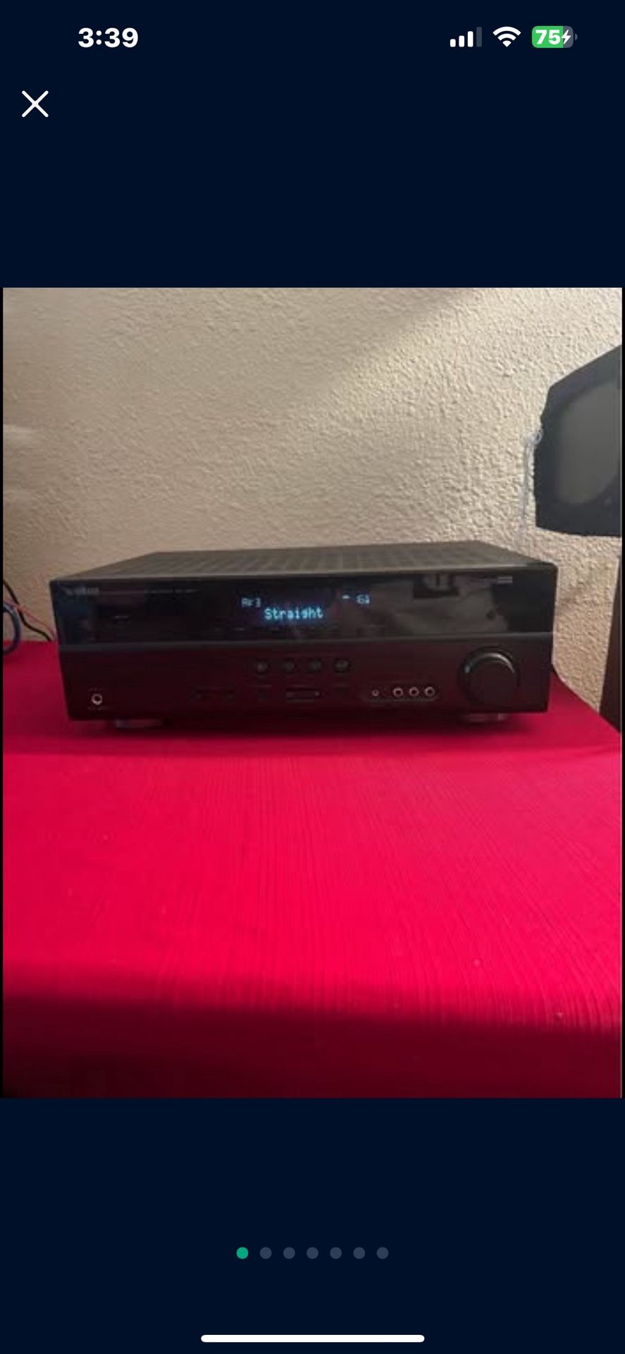 YAMAHA 7.0 AMP/7.1 CH. 3D READY POWERFUL