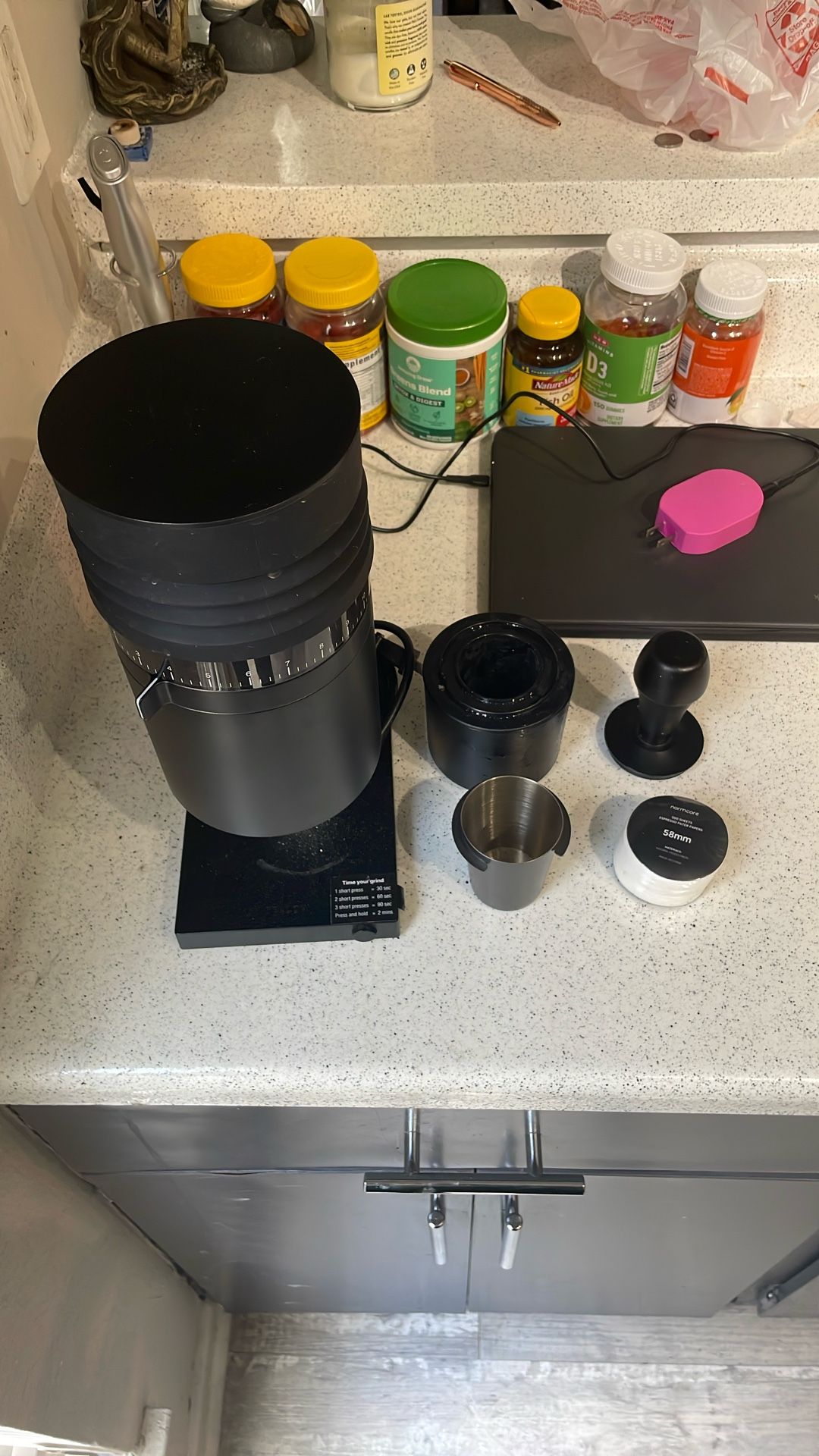 Fellow Opus Grinder Plus Tamper