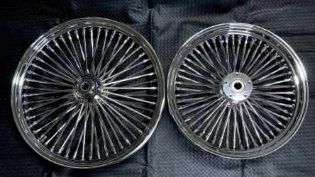 Harley-Davidson Softail Wheel Set - SMOOTH 52 Fat Spoke