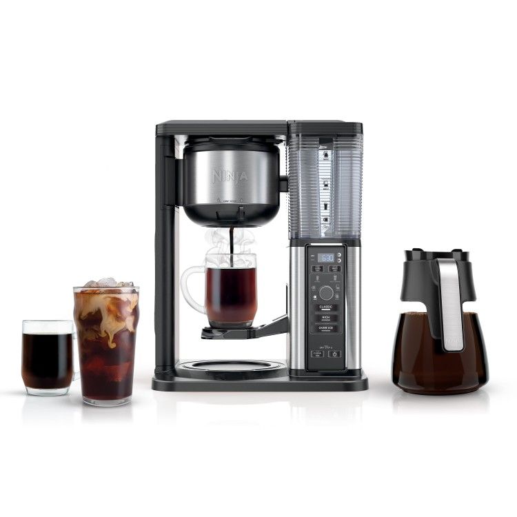 Ninja Hot & Iced, Single Serve or Drip Coffee System 10 Cup Glass Carafe, CM300
ADO #:B-1553
Used– Store Demo.Price is Firm.
