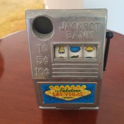 Slot machine bank