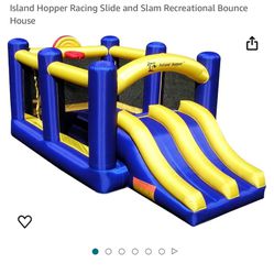 Island Hopper Inflatable Bouncy House For Kids 