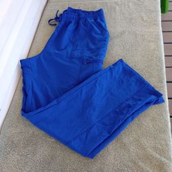 ScrubStar Royal Blue 5 Pocket Scrub Pants Women’s Size XL
