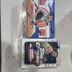Topps Chrome , Panini NBA Hoops 