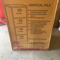 Vertical File Cabinet 