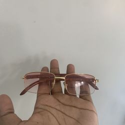 cartier buffs wood frame 