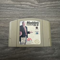 Madden Football 64 (Nintendo 64 Game)