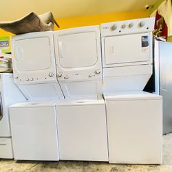 Unit Washer And Dryer Electric Or Gas