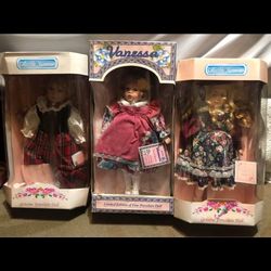 Vintage Porcelain Dolls