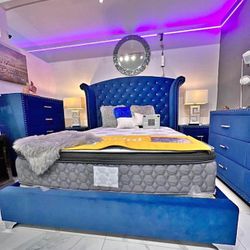 Brand new complete bedroom set- 0 interest finance available- FREE mattress with purchase. 