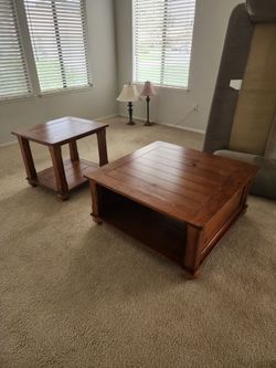 Coffee table and side table