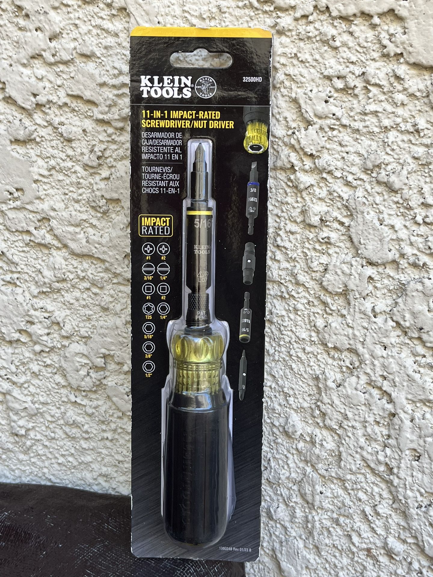 Klein Tools 11 in 1 Impact-Rated Screwdriver/ Nut Driver