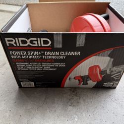Ridgid Power Spin+ Drain cleaner 