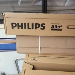 PHILIPS Linear Fluorescent Bulb: 4 ft…

PHILIPS Linear Fluorescent Bulb: 4 ft Nominal Lg, T8, 28 W Watt, 4100K, 2,650 lm Light Output, Glass

