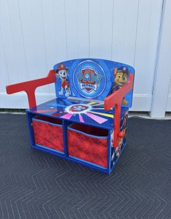 Paw Patrol/ Paw Patrol Activity Bench/ Toys/ Desk/ Toddler/ Kids/ Chair/ New
