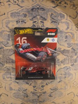 Hotwheels Premium scuderia ferrari hp #16 F1.