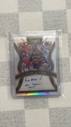 Mark Jackson 171/199 auto card