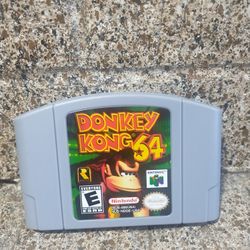 Nintendo 64 Donkey Kong Game Grey 