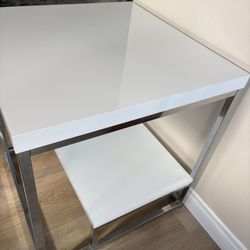 Jerome’s White Accent Table