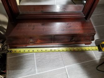 Vintage shaving mirror