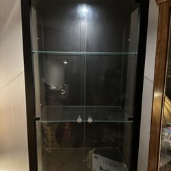 Lighted Glass Display Cabinet 