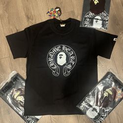 Bape x Chromehearts Tshirt S