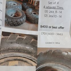 4 Wheeler Tires