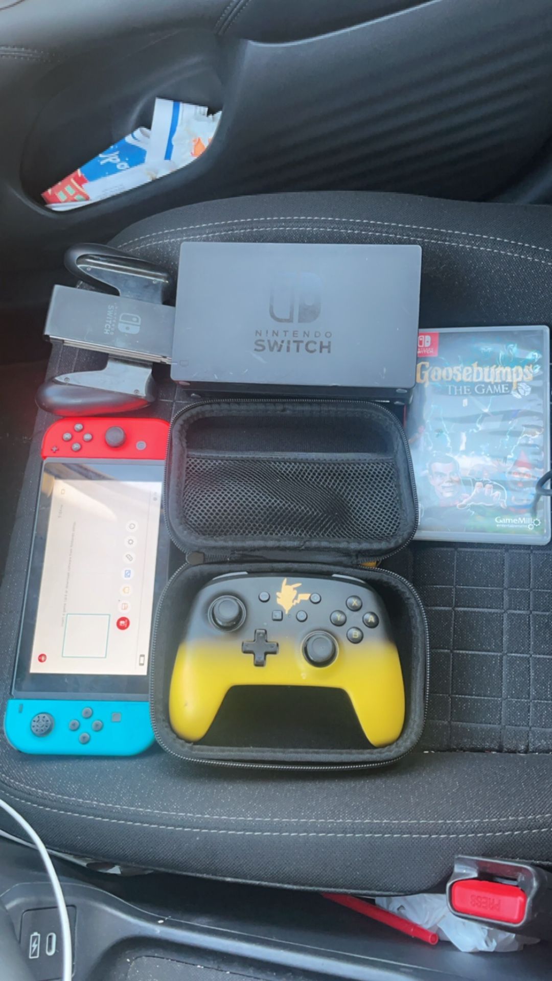 Nintendo Switch With Accessories