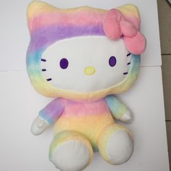 Hello Kitty Rainbow Sherbet 20" Stuffed Plush 
