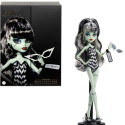🎀 Monster High Skullector Frankie Stein x Barbie – Mattel 80th Anniversary Collector Doll