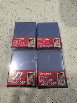 ULTRA PRO TOP LOADERS 2x $4 